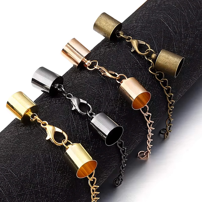 Patent Leather Shine - 10Set Penutup Ujung Tali Kulit dengan