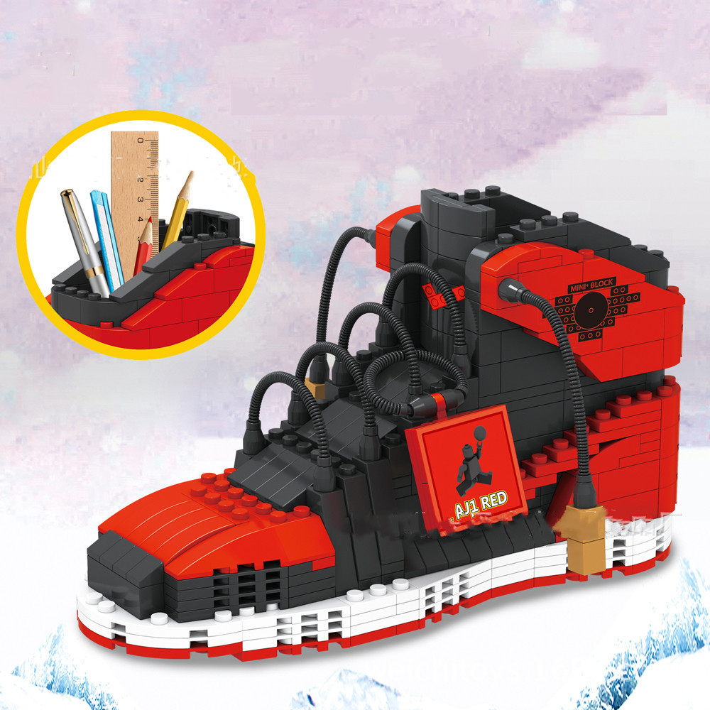 Sneaker Care Box - Sepatu Olahraga Basket Blok Bangunan Sneakers