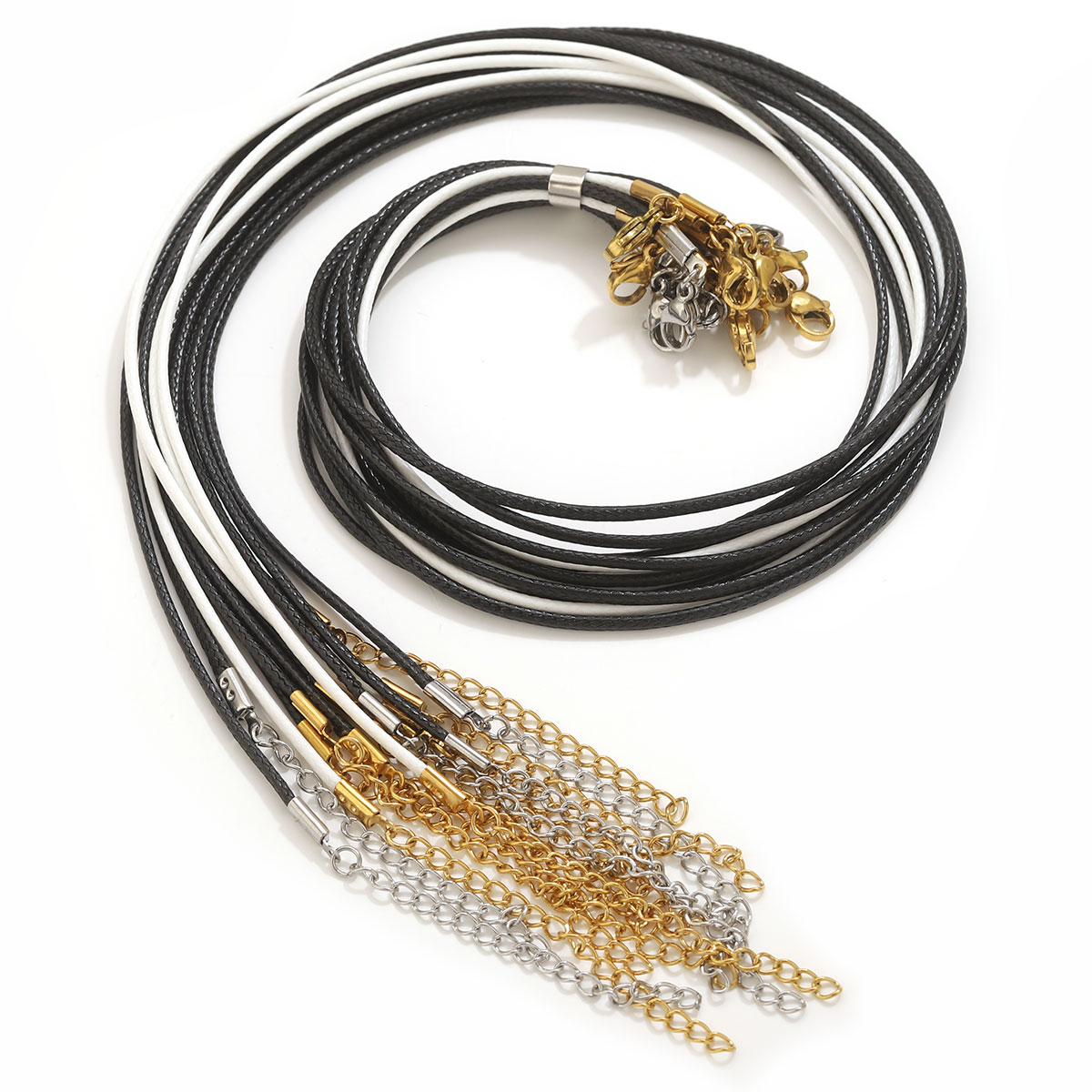 5 Buah Kalung Tali Kulit denga - Patent Leather Shine ulasan dan harga