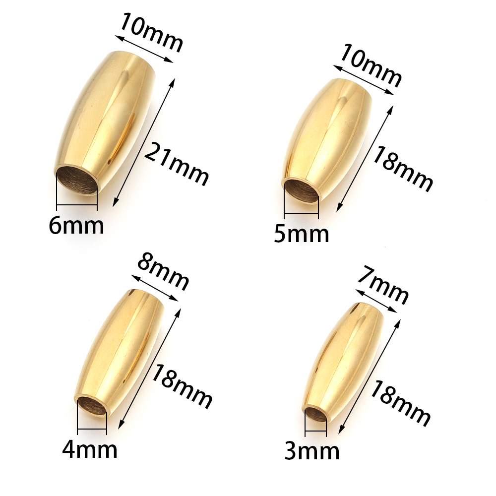 2 Buah 3 4 5 6Mm Gesper Magnet - Patent Leather Shine ulasan dan harga